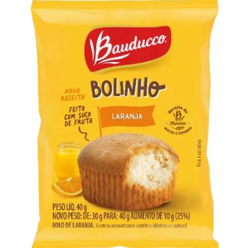 Bolinho Bauducco 40gr Laranja