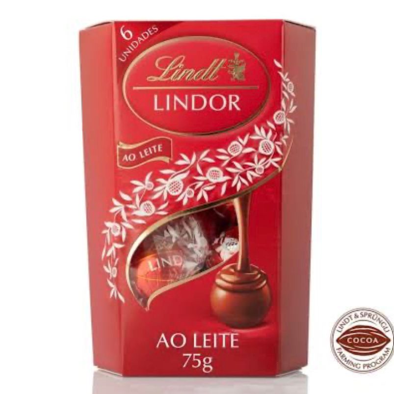 Chocolate ao Leite Lindt Lindor