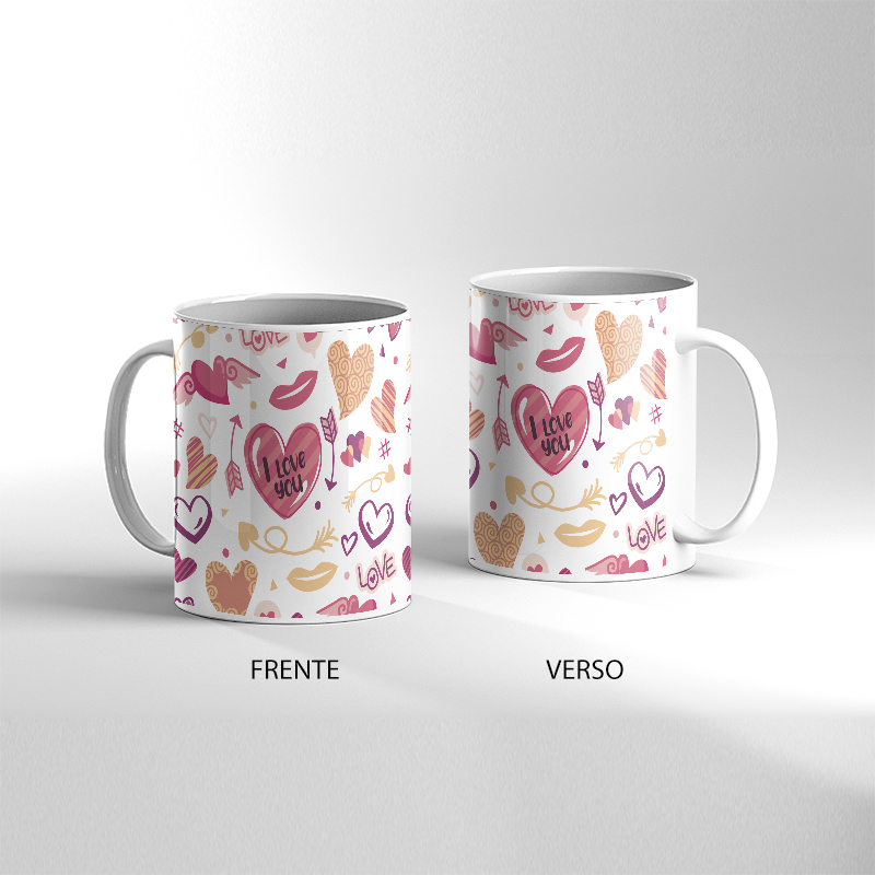 Caneca - Dia dos namorados I love you2