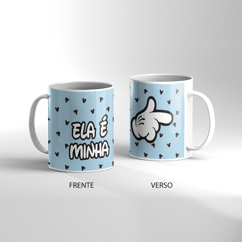 Caneca - Dia dos namorados ela é minha