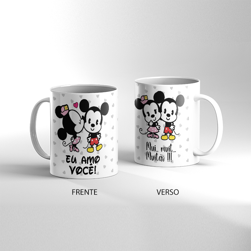 Caneca - Dia dos namorados eu amo você Muitão