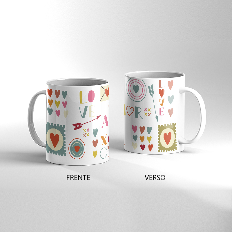 Caneca - Dia dos namorados amor love1