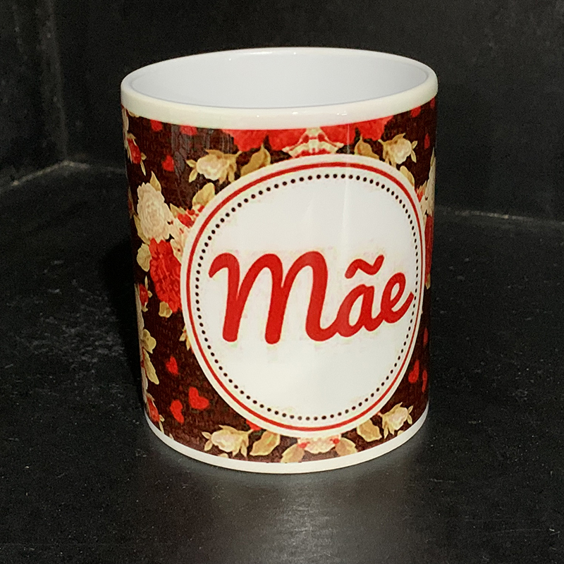 Caneca dia das mães "Mãe"