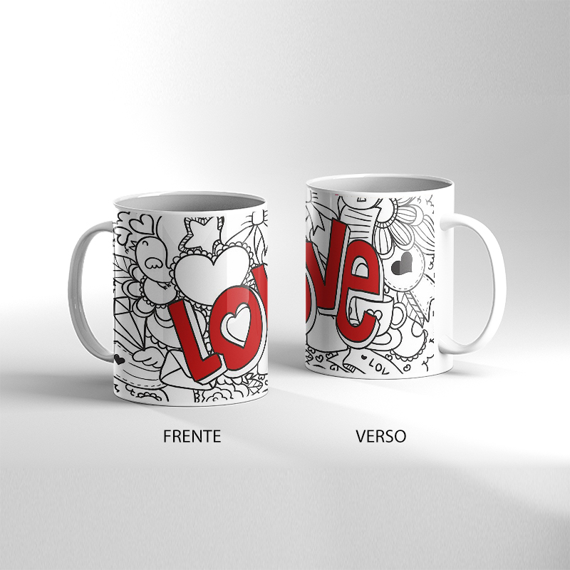 Caneca - Dia dos namorados LOVE