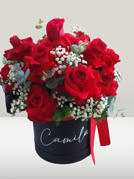 Box de Luxo 12 rosas 