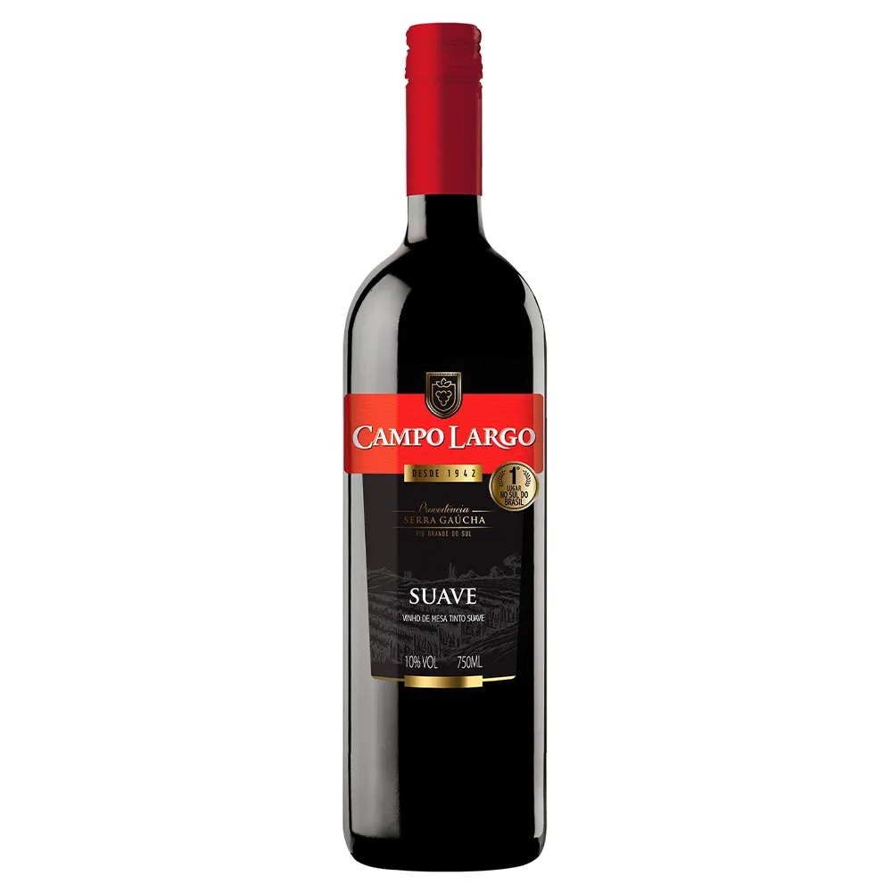 Vinho Tinto Suave Campo Largo