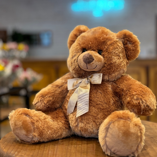 Urso Charles Chic Caramelo