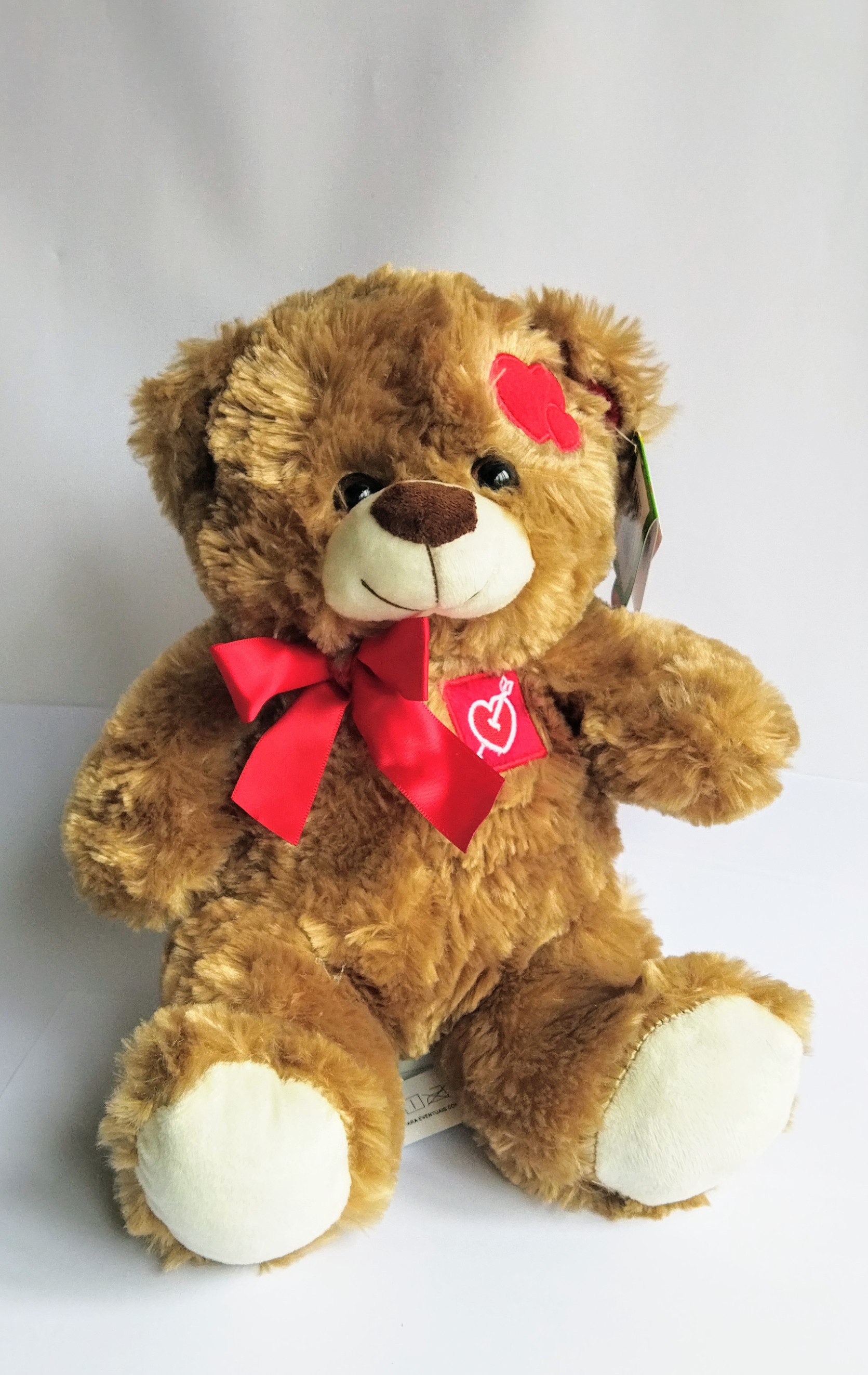 Urso Pelúcia Fizzy Marrom 25 cm