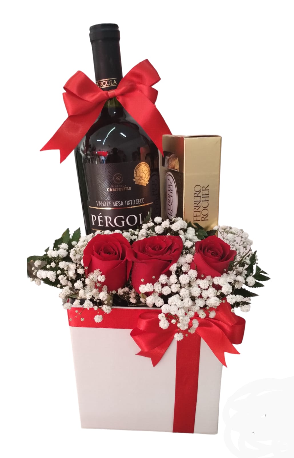 Box Flores, Vinho e Chocolates #02