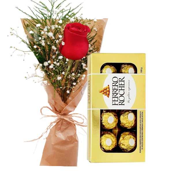 Rosa Solitária e Ferrero Rocher 