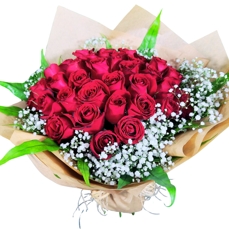 Buque com 30 rosas Especiale