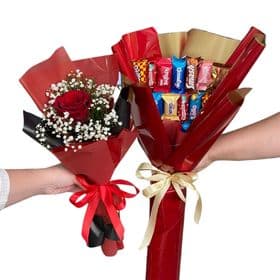 KIT BOUQUET + CHOCOLATES